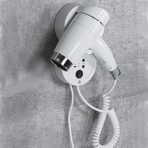 Asciugacapelli da parete con presa per rasoio 110/220V Colombo Design B9970