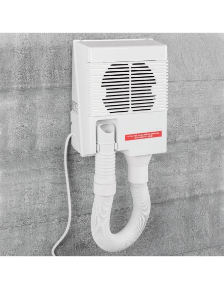 Asciugacapelli da parete con tubo flessibile Colombo Design B9973