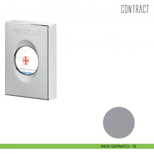 Porta sacchetti igenici Colombo Design Contract-Comunità B9982 inox satinato