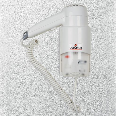 Asciugacapelli da parete con presa universale per rasoio 110/220V Colombo Design Contract-Comunità