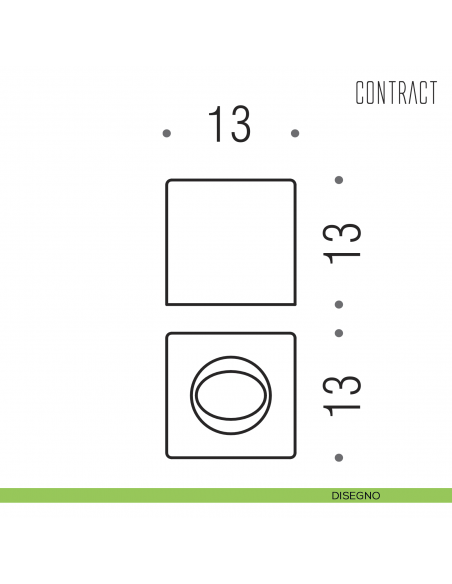 Porta fazzoletti in ABS cromato Colombo Design Contract-Comunità disegno
