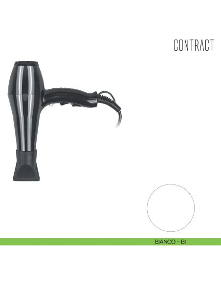 Asciugacapelli da parete Fit Colombo Design Contract-Comunità bianco