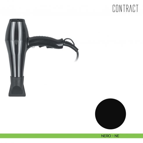 Asciugacapelli da parete Fit Colombo Design Contract-Comunità nero