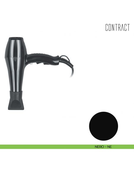 Asciugacapelli da parete Fit Colombo Design Contract-Comunità nero