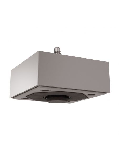 Piedino basso quadrato per mobile regolabile in ABS PI 03 Mital