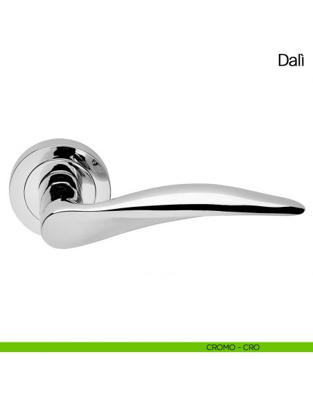 Maniglia per porta Dalì Manital cromato