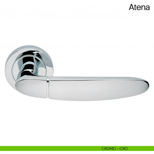 Maniglia per porta Atena Manital cromato