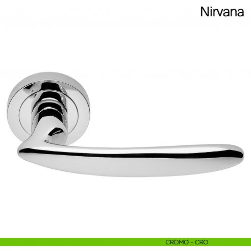 Maniglia per porta Nirvana Manital cromato