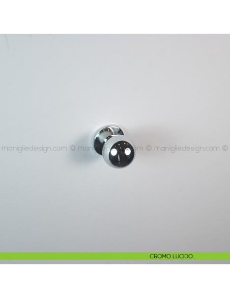 Pomello per mobile Confalonieri LIB0001 cromo lucido