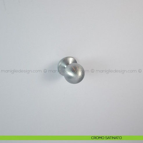 Pomello per mobile Confalonieri LIB0001 cromo satinato