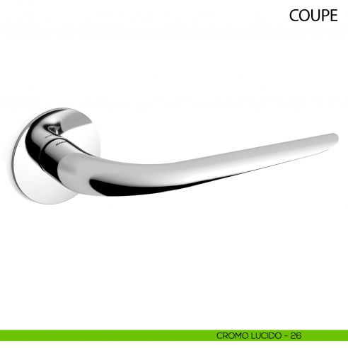 Maniglia per porta Coupe Mandelli - cromo lucido - 26