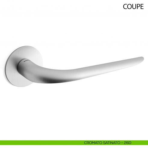 Maniglia per porta Coupe Mandelli - cromo satinato - 26D