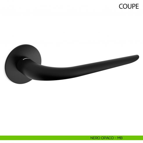 Maniglia per porta Coupe Mandelli - nero opaco - MB