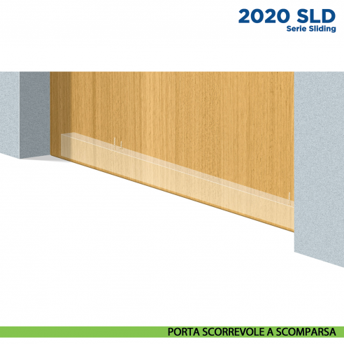 Paraspifferi per porta Scorrevole Comaglio 2020 SLD serie Sliding - porta scorrevole a scomparsa