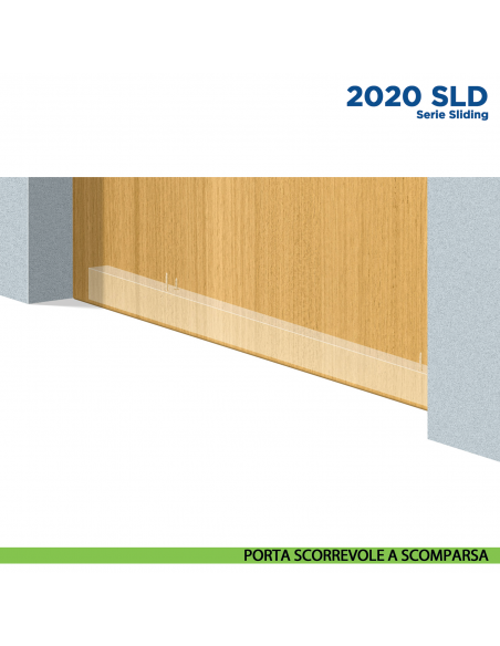 Paraspifferi per porta Scorrevole Comaglio 2020 SLD serie Sliding - porta scorrevole a scomparsa