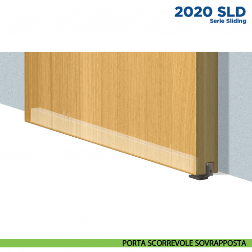 Paraspifferi per porta Scorrevole Comaglio 2020 SLD serie Sliding - porta scorrevole sovrapposta