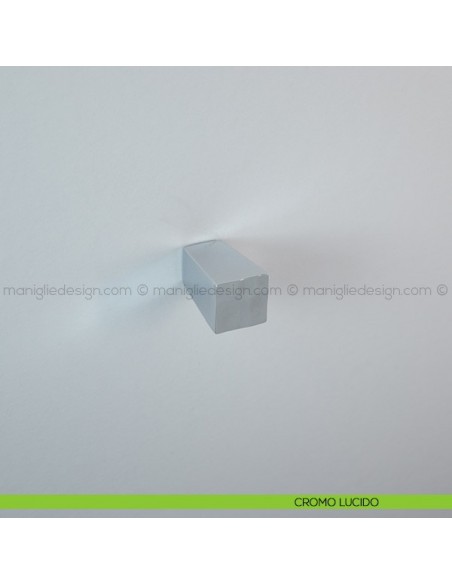 Pomello per mobile Confalonieri LIB0132 cromo lucido