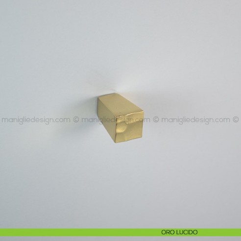 Pomello per mobile Confalonieri LIB0132 oro lucido