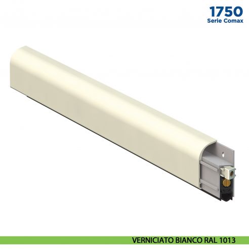 Paraspifferi esterno per porta Comaglio 1750 serie Comax fai da te - verniciato bianco RAL 1013