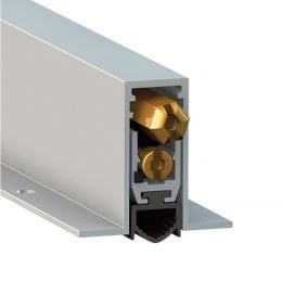 Paraspifferi per porta Comaglio 1800 serie Pressure con alette laterali