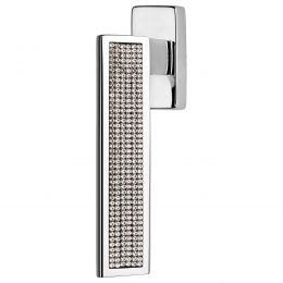 Maniglia Swarovski per finestra martellina DK Riflesso Mesh Linea Calì
