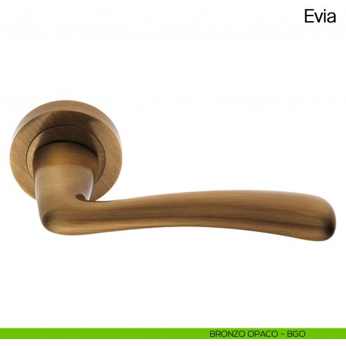 Maniglia per porta Evia Manital bronzato