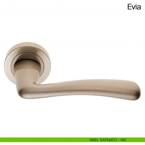 Maniglia per porta Evia Manital nikel satinato