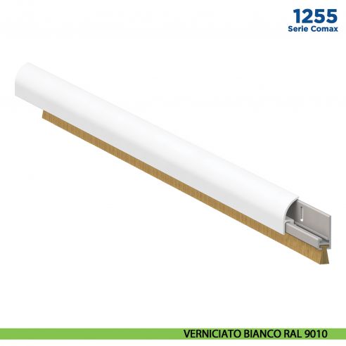 Paraspifferi fisso esterno per porta Comaglio 1255 serie Comax fai da te - verniciato bianco RAL 9010