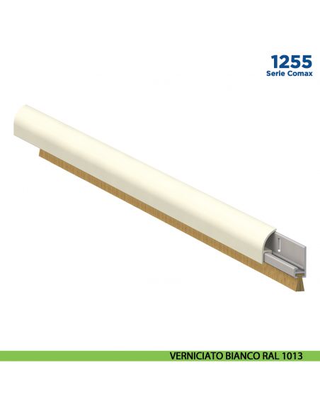Paraspifferi fisso esterno per porta Comaglio 1255 serie Comax fai da te - verniciato bianco RAL 1013