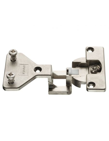 Cerniera per mobile da ufficio Hafele Aximat 100 A per montaggio ad angolo foro diametro 35 mm