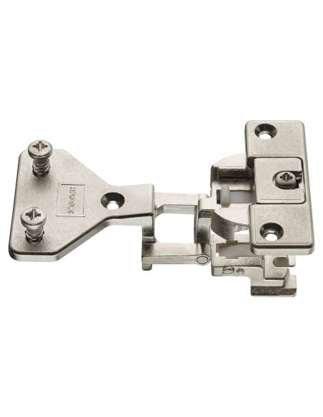 Cerniera per mobile da ufficio Hafele Aximat 100 A per montaggio doppio foro diametro 35 mm
