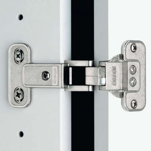 Cerniera Hafele Aximat per mobile da ufficio montaggio ad angolo foro diametro 35 mm