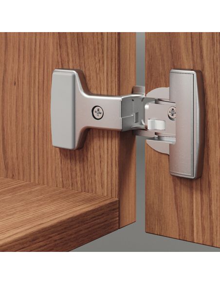 Cerniera per mobile da ufficio Hafele Aximat 100 SM per montaggio doppio foro diametro 35 mm