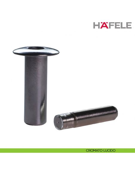 Fermaporta magnetico invisibile a pavimento Hafele - cromato lucido