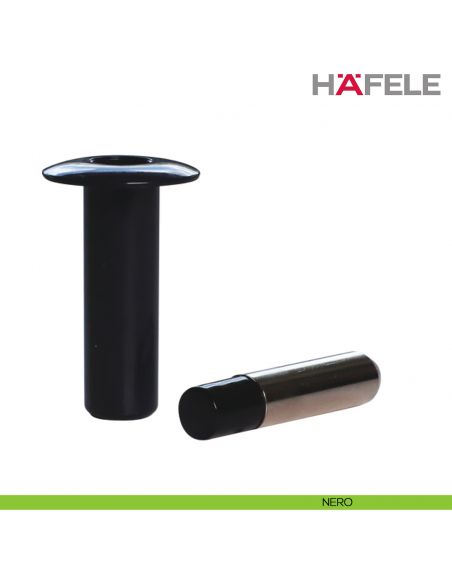 Fermaporta magnetico invisibile a pavimento Hafele - nero