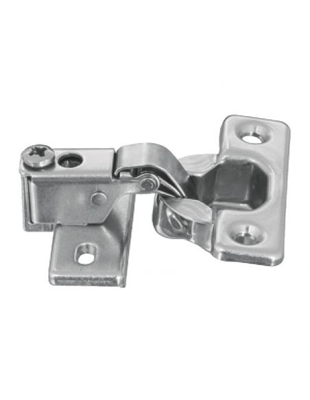 Cerniera a braccio corto Hafele per ante sottili per camper e caravan apertura 95 gradi