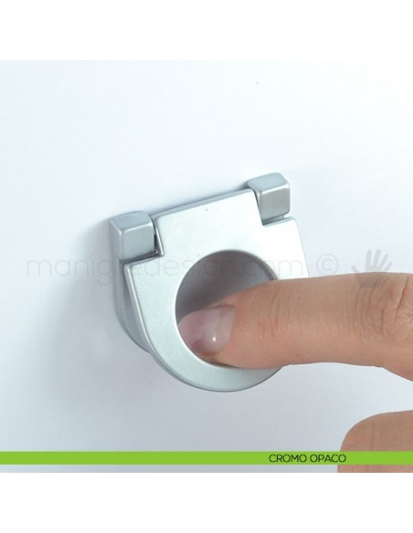 Maniglia per mobile Estamp 3262 cromo opaco