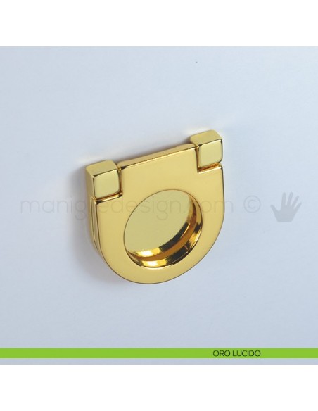 Maniglia per mobile Estamp 3262 oro lucido
