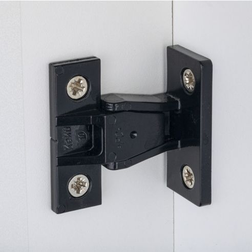 Giunto da infilare Hafele Keku AS completo di parte pannello e parte telaio