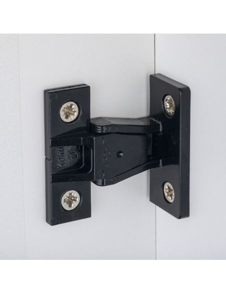 Giunto da infilare Hafele Keku AS completo di parte pannello e parte telaio