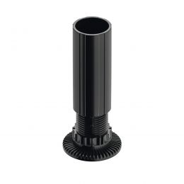 Piedino per altezza 120 mm per zoccoli Hafele Axilo 48 regolazione 105-140 mm