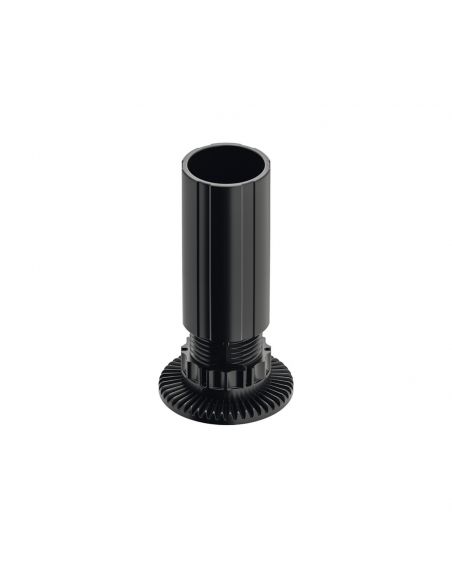 Piedino per altezza 100 mm per zoccoli Hafele Axilo 48 regolazione 92-120 mm