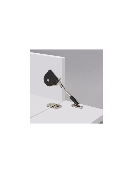 Fermo per piano ribaltabile in legno verso il basso Hafele con effetto frenante