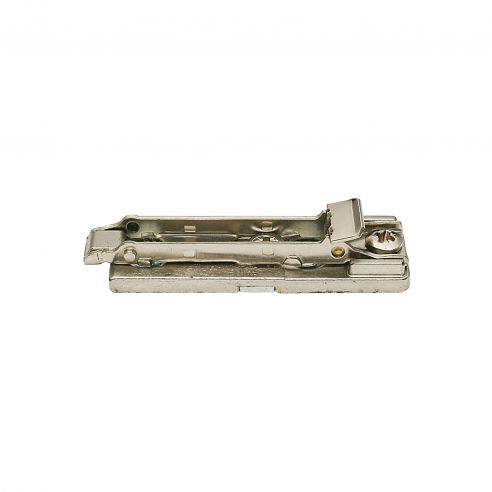 Base H 0 dritta Domi a innesto rapido con clip e regolabile per cerniera Salice BAP3R09