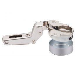 Cerniera Salice C1Z6PE9 Silentia+ per ante con telaio in alluminio apertura 105 gradi collo 17 ammortizzata