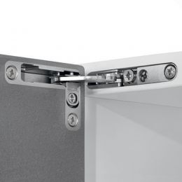 Cerniera invisibile Salice Air ammortizzata CEL6XE9XXV apertura 105 gradi finitura nichel 2