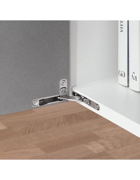 Cerniera invisibile Salice Air ammortizzata CEL6XE9XXV apertura 105 gradi finitura nichel