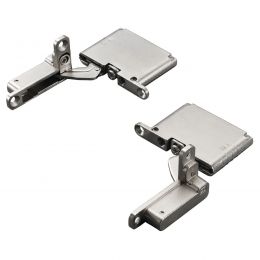 Cerniera invisibile Salice Air Push CELPX99XXV apertura 105 gradi finitura nichel