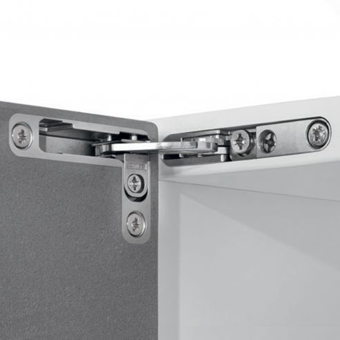 Cerniera invisibile Salice Air Push CELPX99XXV apertura 105 gradi finitura nichel