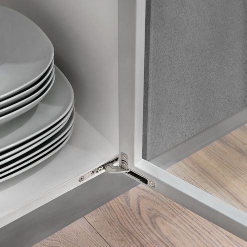 Cerniera invisibile Salice Air Push CELPX99XXV apertura 105 gradi finitura nichel